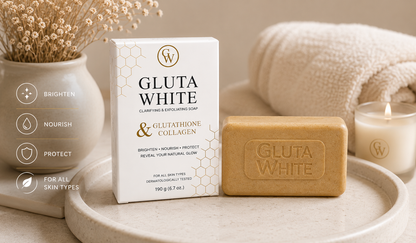 Gluta White Clarifying & Exfoliating Soap 190g | Premium Packaging