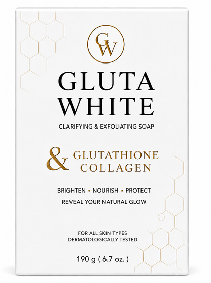 Gluta White Clarifying & Exfoliating Soap 190g | Premium Packaging