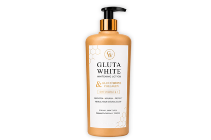 Gluta White Whitening Lotion 250ml | Glutathione & Collagen | Premium Packaging