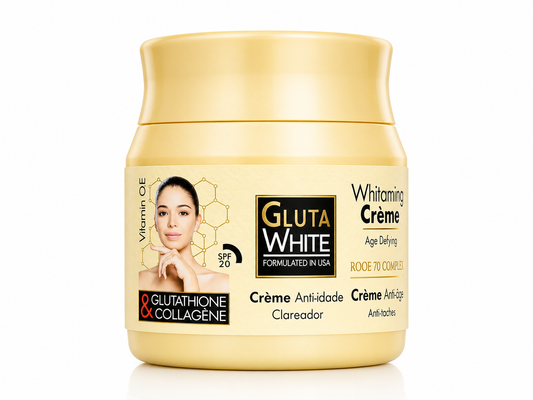 Gluta White Whitening Cream 250ml – Night Face & Neck Brightening Care