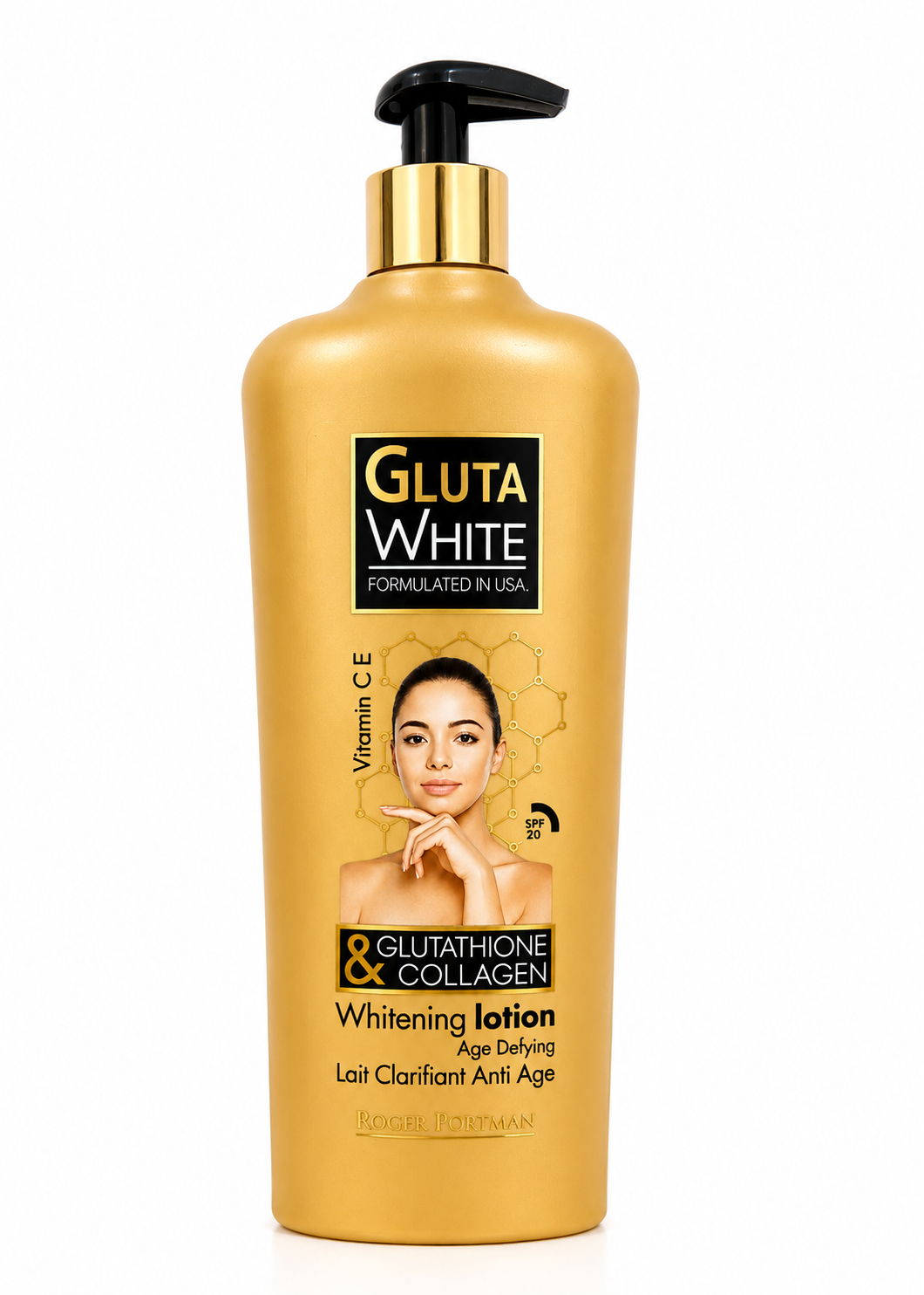 Gluta White Lotion 250ml + Clarifying Soap Set – Brightening Body Care Bundle